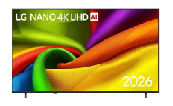  85" (216см) Телевизор LG 85NU900B6LA, SMART- Да, UHD 4K 3840x2160, Цвет Чёрный