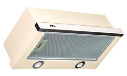 Встраиваемая вытяжка ATL 3002, цвет Бежевое стекло, ширина 60см.