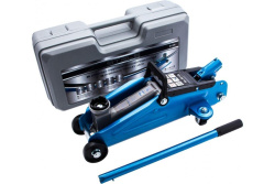 Домкрат гидравлический подкатной Stels 2 т 140-340 мм в кейсе