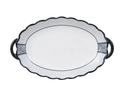 Блюдо Rashel 31 см овальное c ручками R-31101