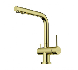 Смеситель Omoikiri Nagano-LG латунь/св. золото