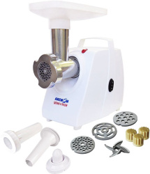 Мясорубка Аксион М33.01, цвет Белый, производительность 1,7 кг/мин, мощность 1 500 Вт