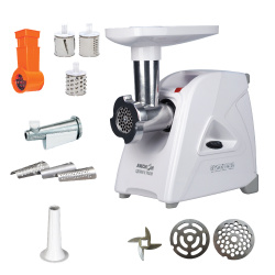 Мясорубка Аксион М35.02, цвет Белый, производительность 1,7 кг/мин, мощность 1 500 Вт