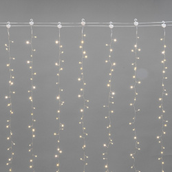 Гирлянда светодиодный занавес Neon Night Роса Фейерверк 3х2 м 600 LED теплый белый 315-856