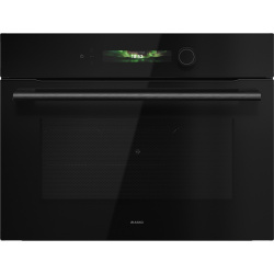 Встраиваемая микроволновая печь ASKO OM54BGH, цвет Чёрное стекло, 50 л.