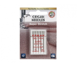 Иглы ORGAN Super Stretch 5/75-90 Blister