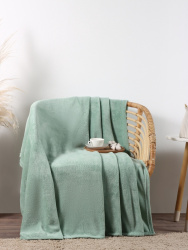 Плед Этель 180х200 Мятный 9849738