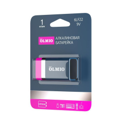 Эл.питания Olmio 6LF22/1BL Alkaline