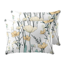 Набор наволочек Хорошо Дома Гармония 50/70 2 шт. Бязь 936066