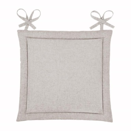 Подушка для стула Волшебная Ночь 40/40 Экрю Рогожка 764718