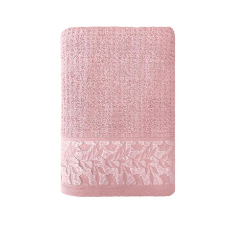 Полотенце Verossa 70/140 Clematis Махра 500 гр/м2 Чайная роза 935800 