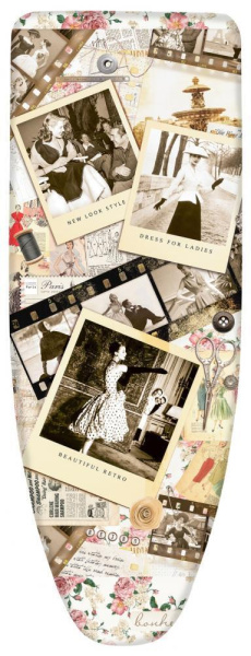 Чехол для гл. доски Ника Haushalt бязь без подклада 1300*420 мм Fashion HCL1/FS