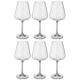 Набор бокалов для вина Crystal Bohemia Amundsen/Ardea 6 пр. 540 мл 669-224