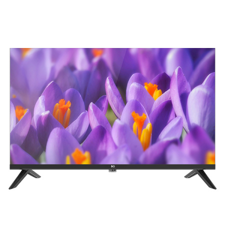  24" (60см) Телевизор BQ 24FS32B, SMART, HD 1366x768, Цвет Чёрный