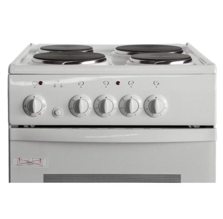 Электрическая плита De Luxe 5004.12э бел.