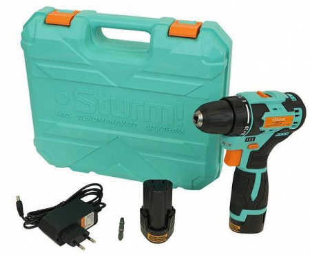 Шуруповерт аккумуляторный Sturm CD3512BL