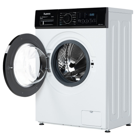 Стиральная машина с фронтальной загрузкой Бирюса WM-SM610/08, Max загрузка - 6кг, Max отжим - 1 000об/мин., цвет Белый