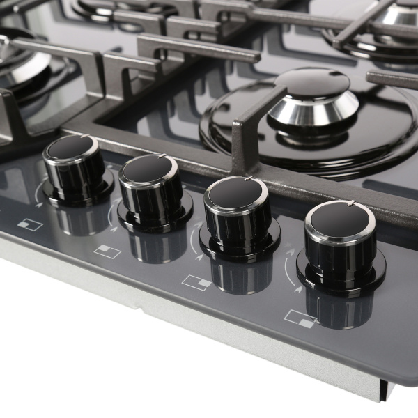 Встраиваемая варочная панель Газовая Gefest ПВГ 2232-01 Р56, 60 см, цвет Серый