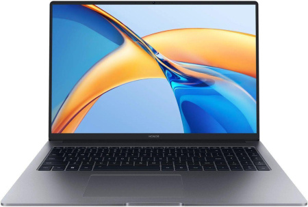 Ноутбук HONOR MagicBook X16 Plus 2024 Ryzen 7 8845HS/32Gb/1Tb SSD/Radeon 780M/16" 2.5K IPS (Win11) Grey (5301AJPH)