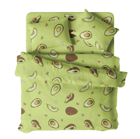 КПБ 2 сп Волшебная Ночь Авокадо 50/70 Ранфорс 790517