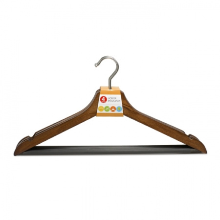 Набор вешалок Domcraft Walnut DHO104 4шт