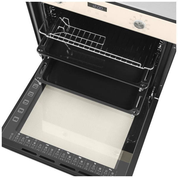 Встраиваемый Электрический духовой шкаф Maunfeld EOEM.769BG, цвет Бежевый