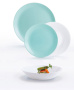 Набор столовый Luminarc Diwali Turquoise&White 18 пр. P5912