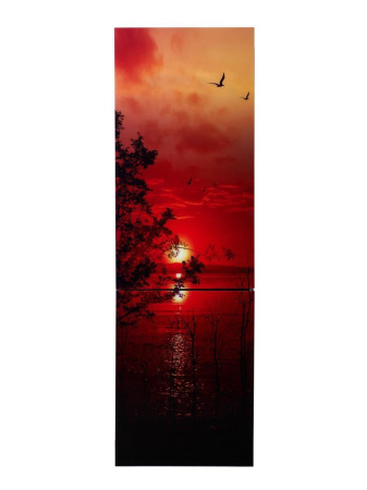 Холодильник ОРСК 175 G glass Zakat, цвет Серый