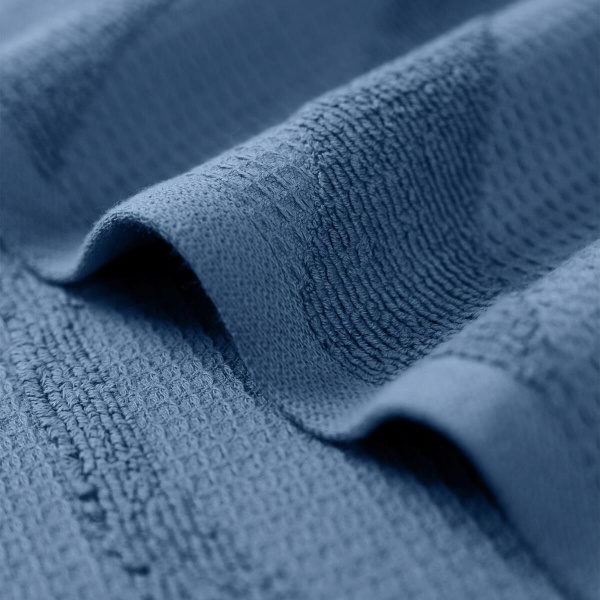 Полотенце Verossa 70/140 Wave Махра 480 гр/м2 Синий деним 797264