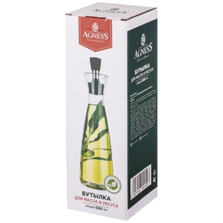 Бутылка для масла Agness Монблан 500 мл 894-152