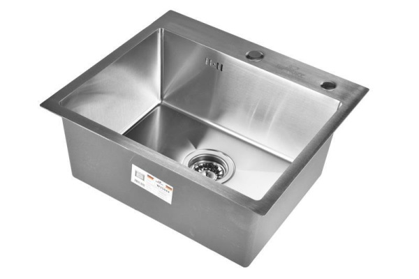 Кухонная мойка Wisent WS35044 Black с коландером, дозатором и сифоном