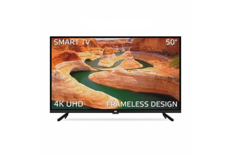  50" (127см) Телевизор OLTO 50ST30U, SMART, UHD 4K 3840x2160, Цвет Чёрный