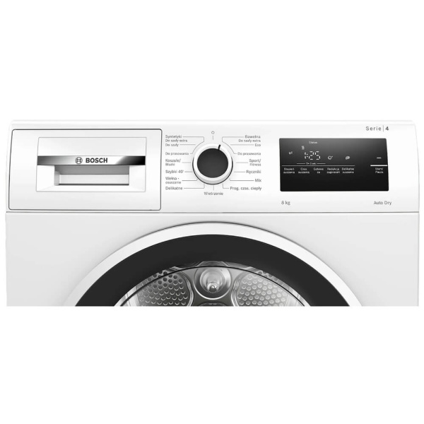 Сушильная машина Bosch WTH8627GPL, цвет Белый