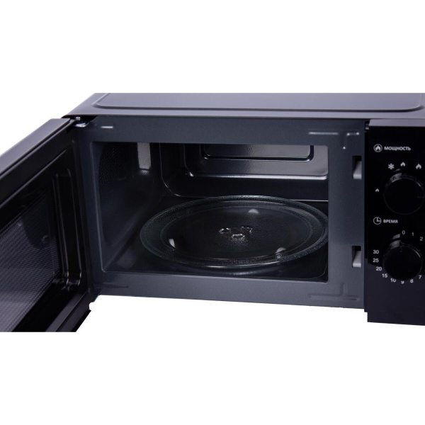 Микроволновая печь VR M20M02B, цвет Чёрный, 20 л.
