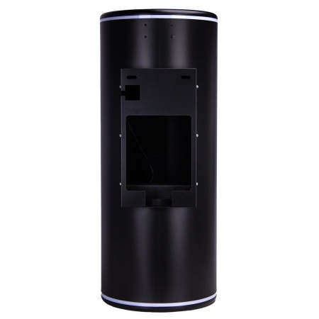 Вытяжка цилиндрическая, настенная, Manya H3508B, цвет Чёрный, ширина 38см.