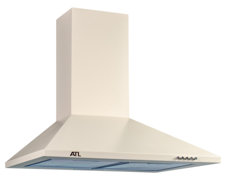 Вытяжка купольная, настенная, ATL 3503, цвет Бежевый, ширина 60см.
