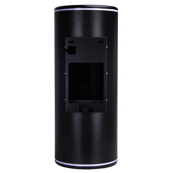 Вытяжка цилиндрическая, настенная, Manya H3508B, цвет Чёрный, ширина 38см.