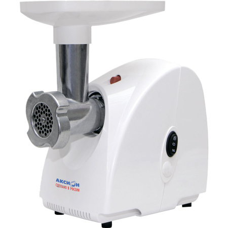 Мясорубка Аксион М31.01, цвет Белый, производительность 1,7 кг/мин, мощность 1 500 Вт