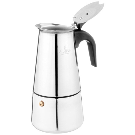 Гейзерная кофеварка Agness Монблан 200 мл 944-002