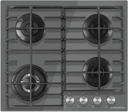 Встраиваемая варочная панель Газовая Maunfeld EGHG.64.63CDGR/G, 59 см, цвет Серый