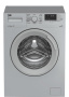 Стиральная машина с фронтальной загрузкой Beko WSRE6512ZSS, Max загрузка - 6кг, Max отжим - 1 000об/мин., цвет Серый