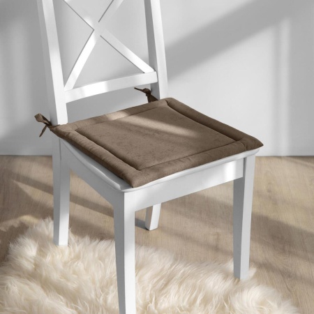 Подушка для стула Волшебная Ночь 40/40 Кофе Рогожка 933255