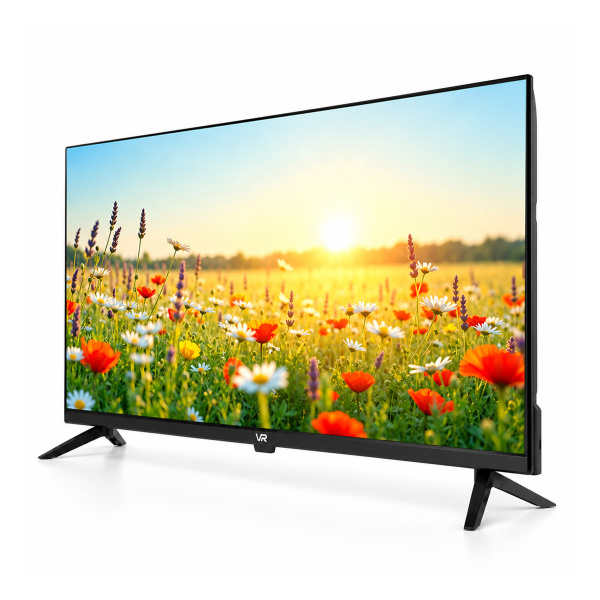 32" (81см) Телевизор VR 32VH13B, HD 1366x768, Цвет Чёрный