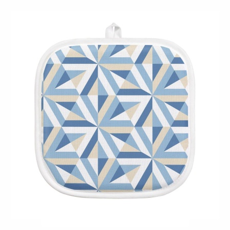 Прихватка Verossa 20/20 Ромбы голубые Хлопчатобумажная ткань 765904