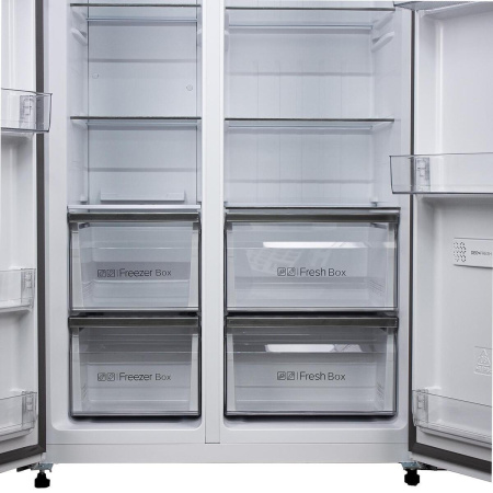 Холодильник Manya SBS185NGW, цвет Белый