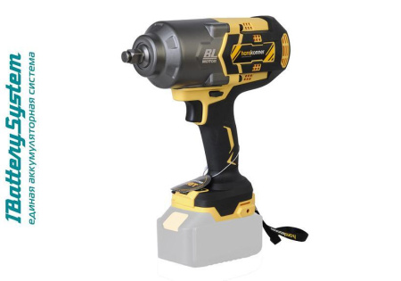 Гайковерт аккум. ударный б/щ Hanskonner HCD18100S без АКБ/ЗУ