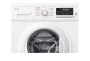 Стиральная машина с фронтальной загрузкой LG F1296HDS0, Max загрузка - 7кг, Max отжим - 1 200об/мин., цвет Белый