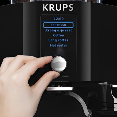 Автоматическая кофемашина Krups EA829810, цвет Чёрный