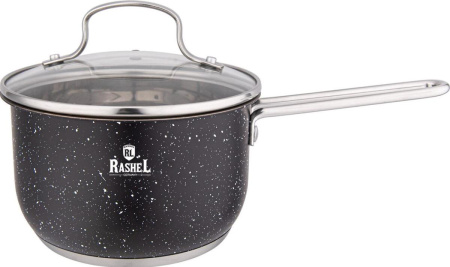 Ковш Rashel Стефани 2 л/16х10,5 см чёрный гранит R-10/109v