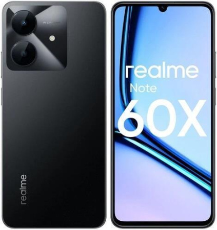 Смартфон Realme Note 60х 4/128Gb Black